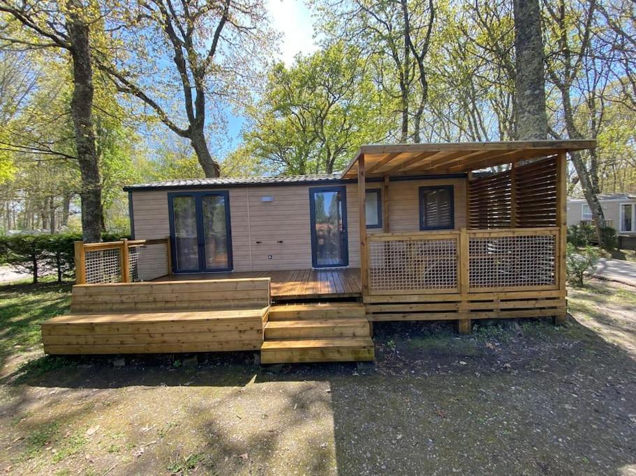 Vue Sur Le Lac, Cadre Verdoyant, Camping 4 Etoiles Aureilhan  Bagian luar foto