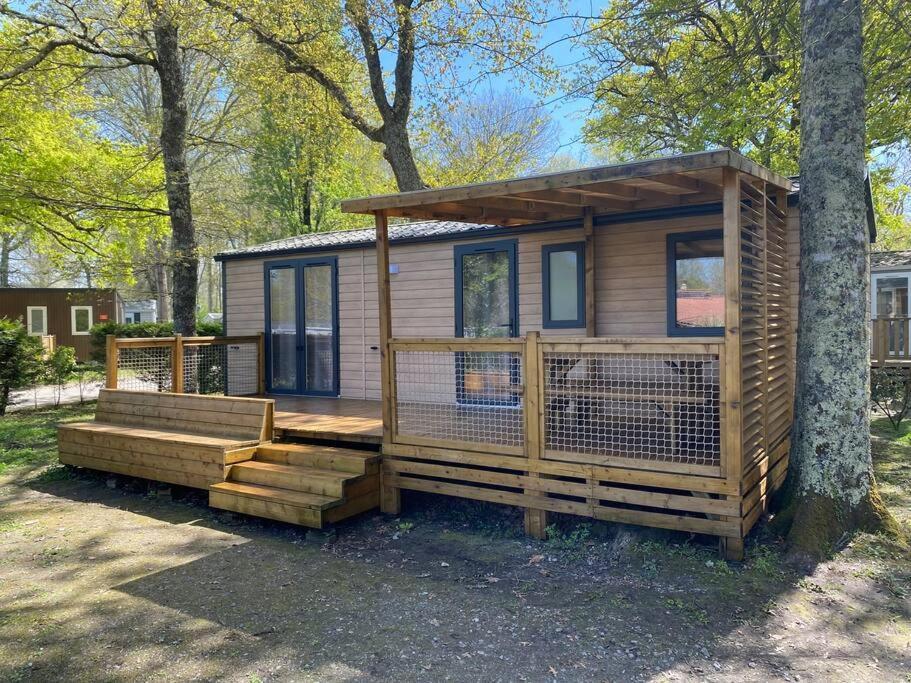 Vue Sur Le Lac, Cadre Verdoyant, Camping 4 Etoiles Aureilhan  Bagian luar foto
